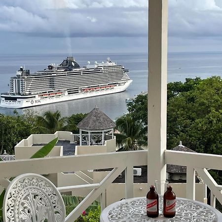 Hummingbird Retreat - Luxury Oceanview Apt, 7-Minute Walk To Beach Ocho Rios Dış mekan fotoğraf
